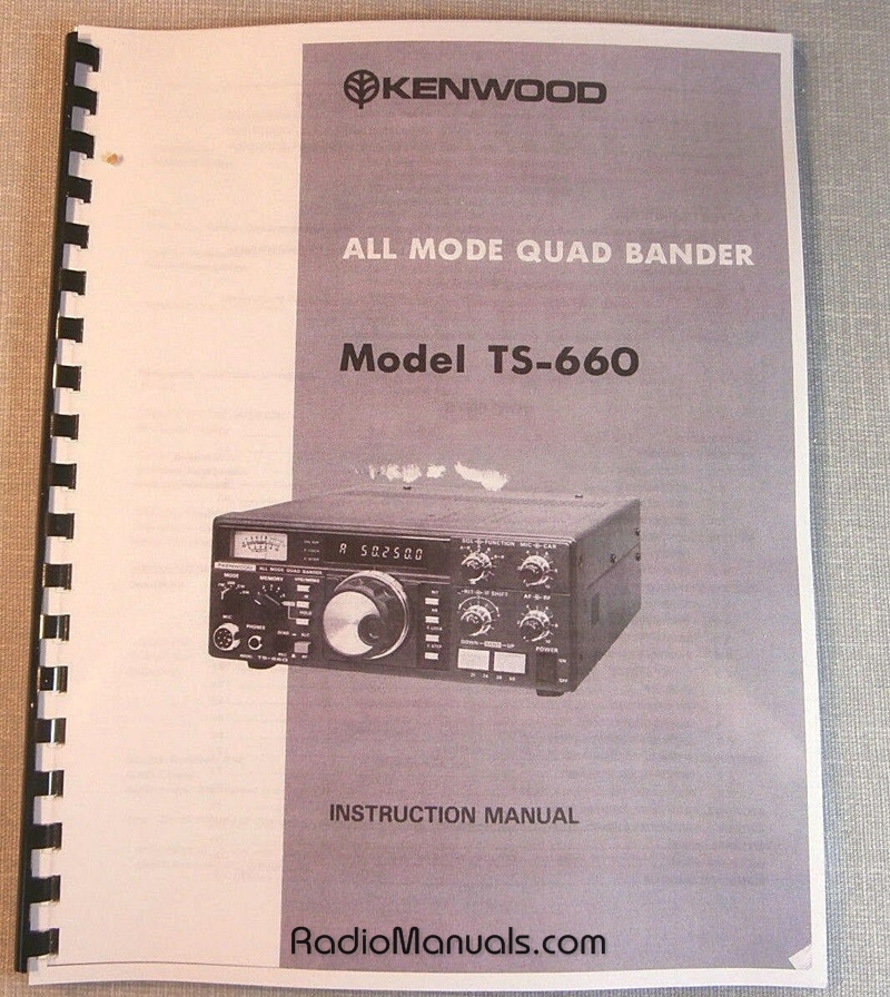 Kenwood TS-660 Instruction Manual
